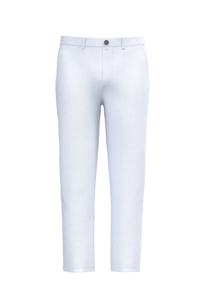 Umweltfreundliche Herren Chinohose White