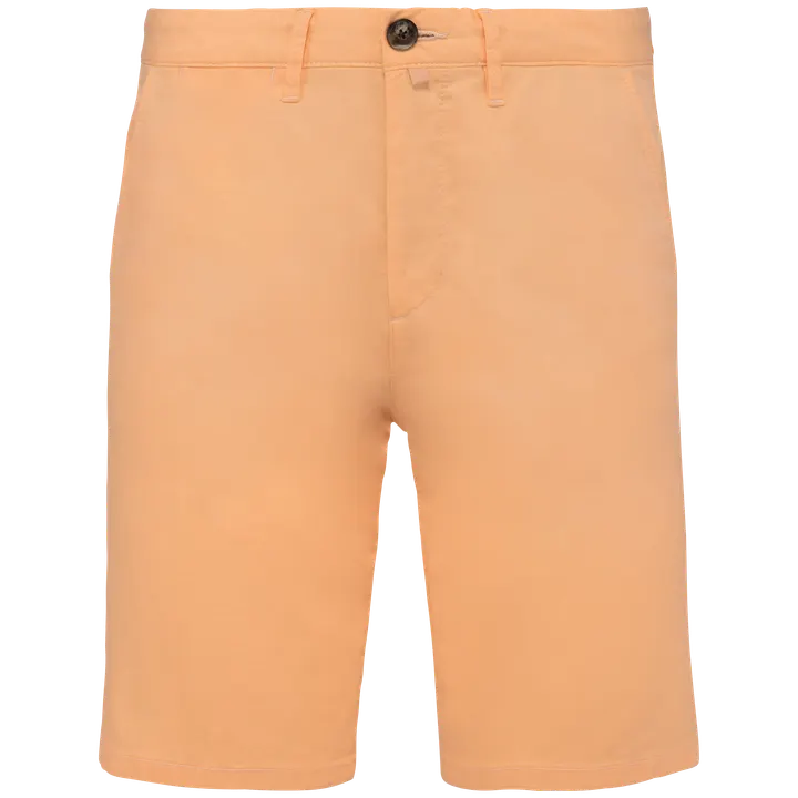 Umweltfreundliche Chino-Bermuda-Shorts für Herren Pastel Apricot