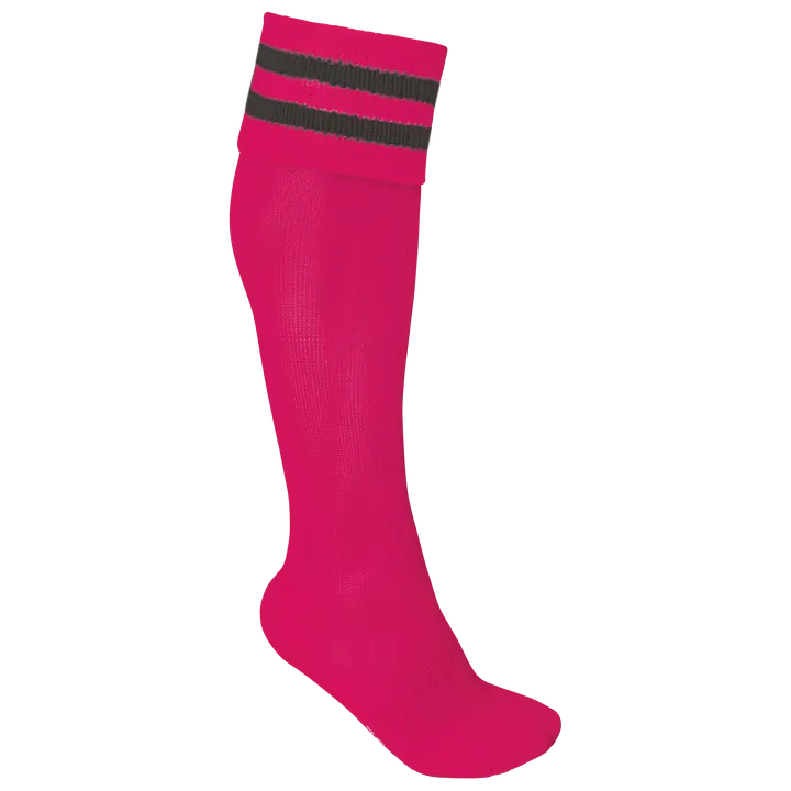 Gestreifte Sportsocken Sporty Pink / Dark Grey