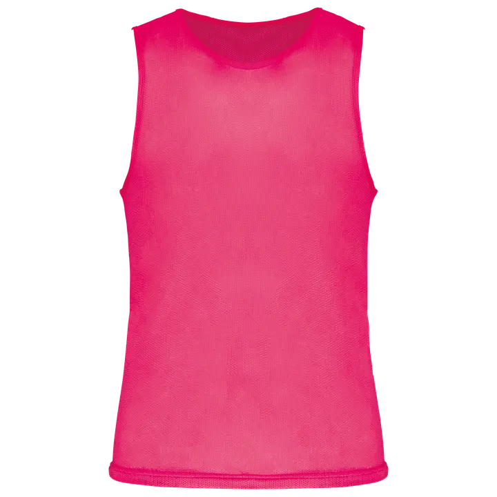 Multisport Markierungshemd. Aus leichtem Netzgewebe Fluorescent Pink