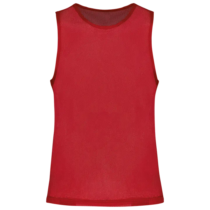 Multisport Markierungshemd. Aus leichtem Netzgewebe Sporty Red