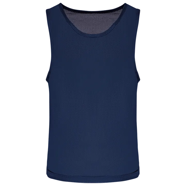 Chasuble en filet léger multisports enfant Sporty Navy