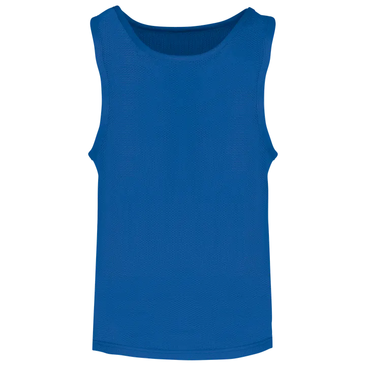 Chasuble en filet léger multisports enfant Sporty Royal Blue