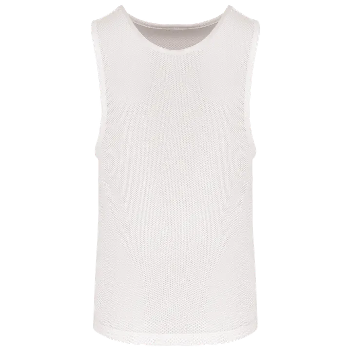 Chasuble en filet léger multisports enfant White