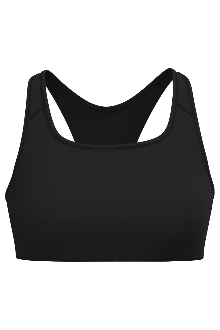 Damen Sport-BH Black