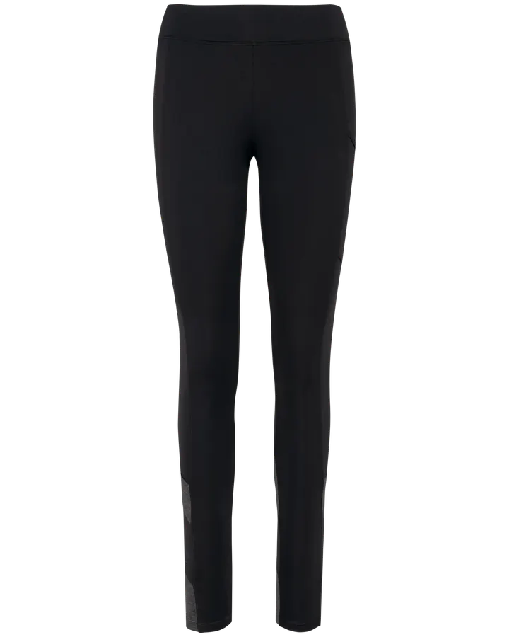 Zweifarbige Damen-Leggings Black / Dark Grey Heather