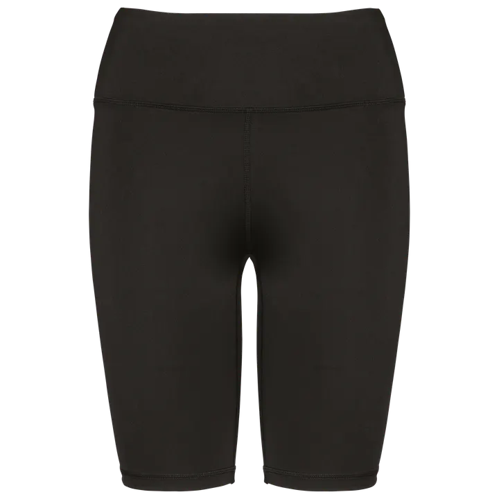 Umweltfreundliche halblange Leggings für Damen Black