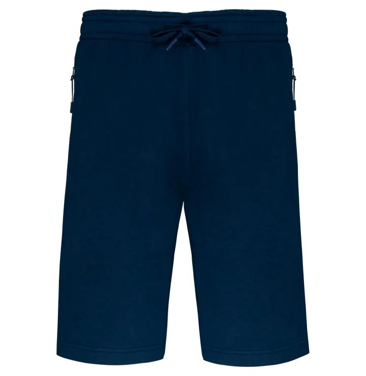 Multisport-Bermuda-Shorts aus Fleece für Erwachsene Sporty Navy
