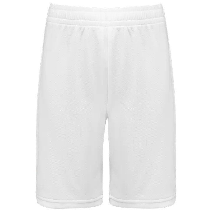 Herren-Basketball-Shorts White