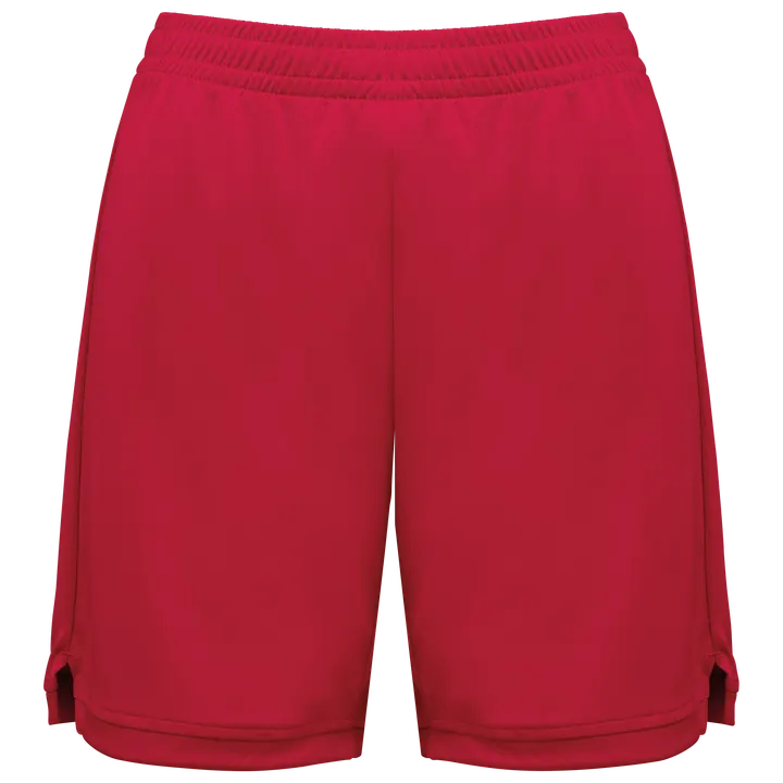 Damen-Basketball-Shorts Sporty Red