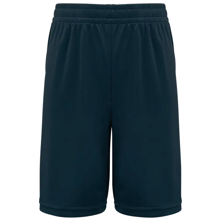 Short de basket-ball enfant Navy