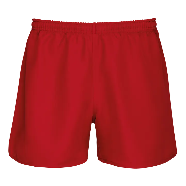 Rugby-Short Sporty Red