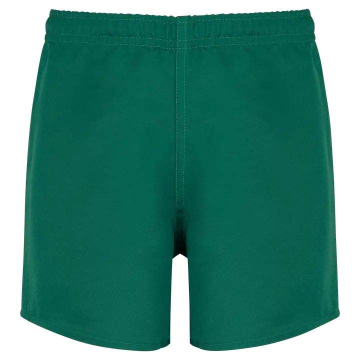 Short de rugby enfant Dark Green