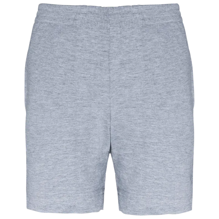 Jersey Kinder-Short Oxford Grey