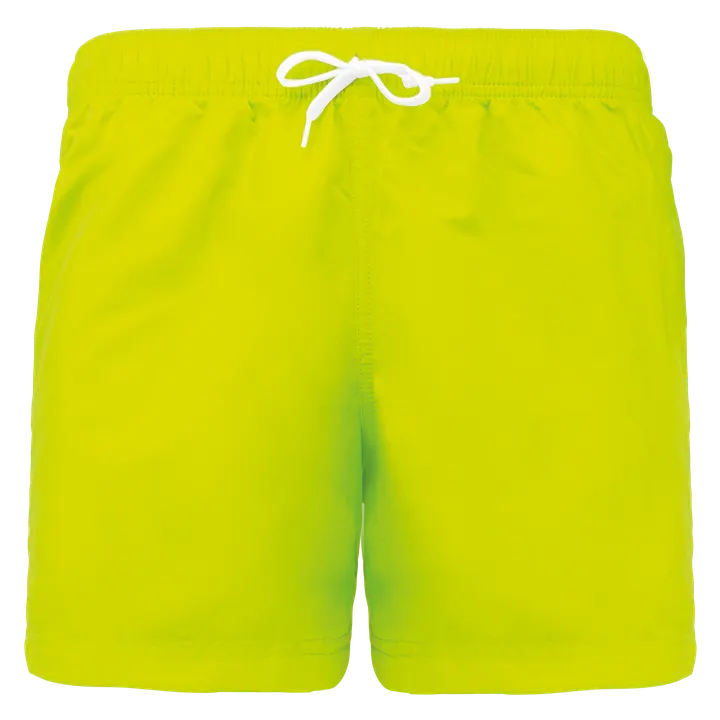 Short de bain Fluorescent Yellow