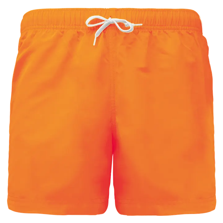 Short de bain Orange