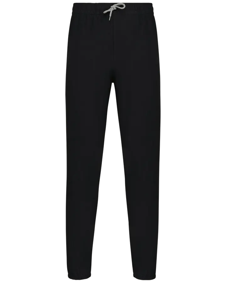 Pantalon de jogging en coton léger unisexe Black