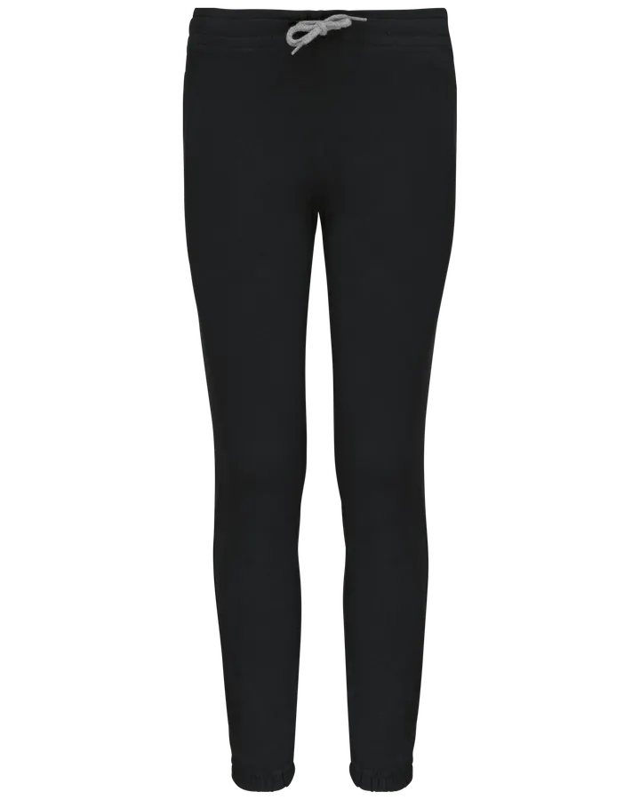 Kinder-Jogginghose. Leichte Baumwolle Black