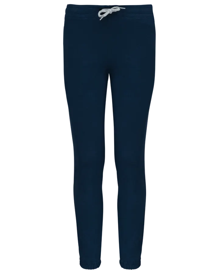 Kinder-Jogginghose. Leichte Baumwolle Navy