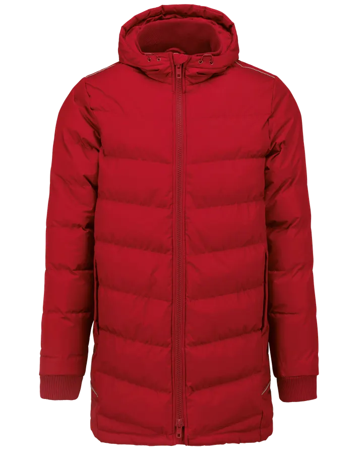 Parka team sports unisexe Sporty Red