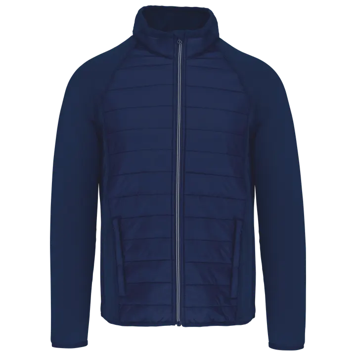 Veste sport bi-matière unisexe Sporty Navy