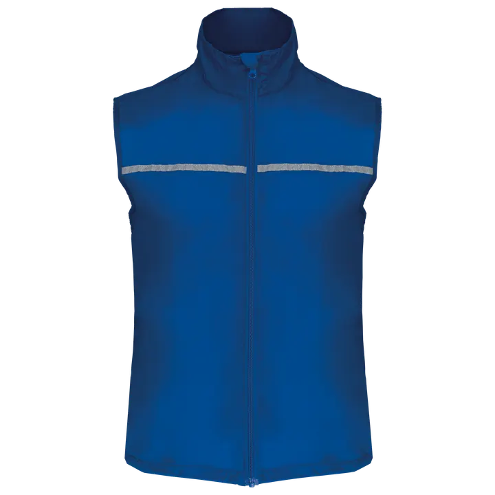 Runner - gilet d'entraînement dos filet unisexe Royal Blue