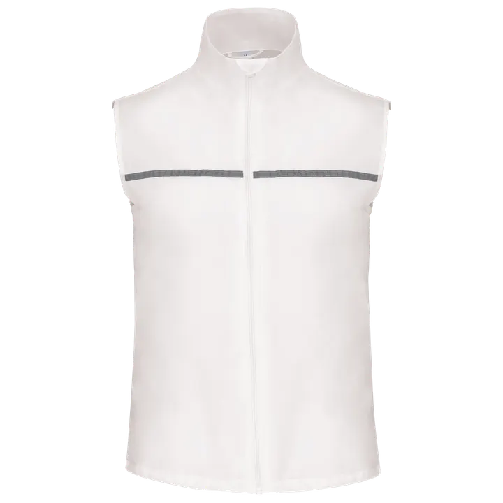 Runner - gilet d'entraînement dos filet unisexe White