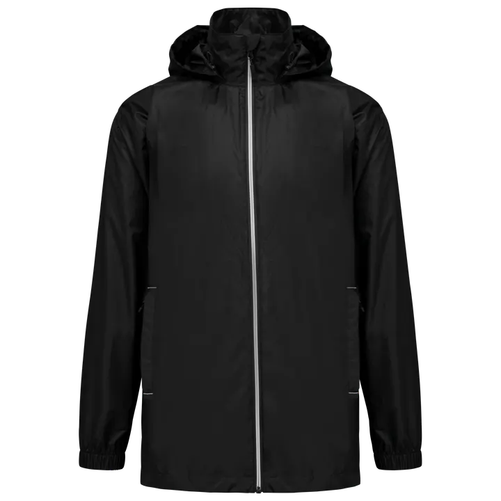 Unisex-Regenjacke für Erwachsene Black