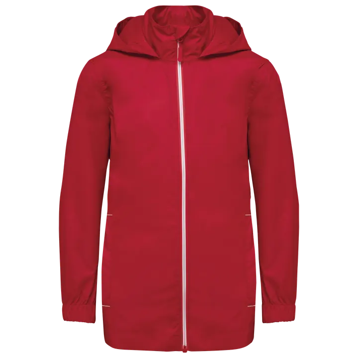 Kinder-Regenjacke Sporty Red
