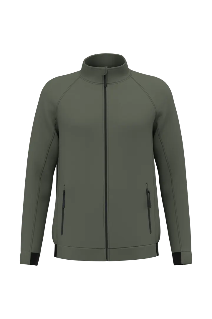 Veste à col montant homme Sporty Khaki