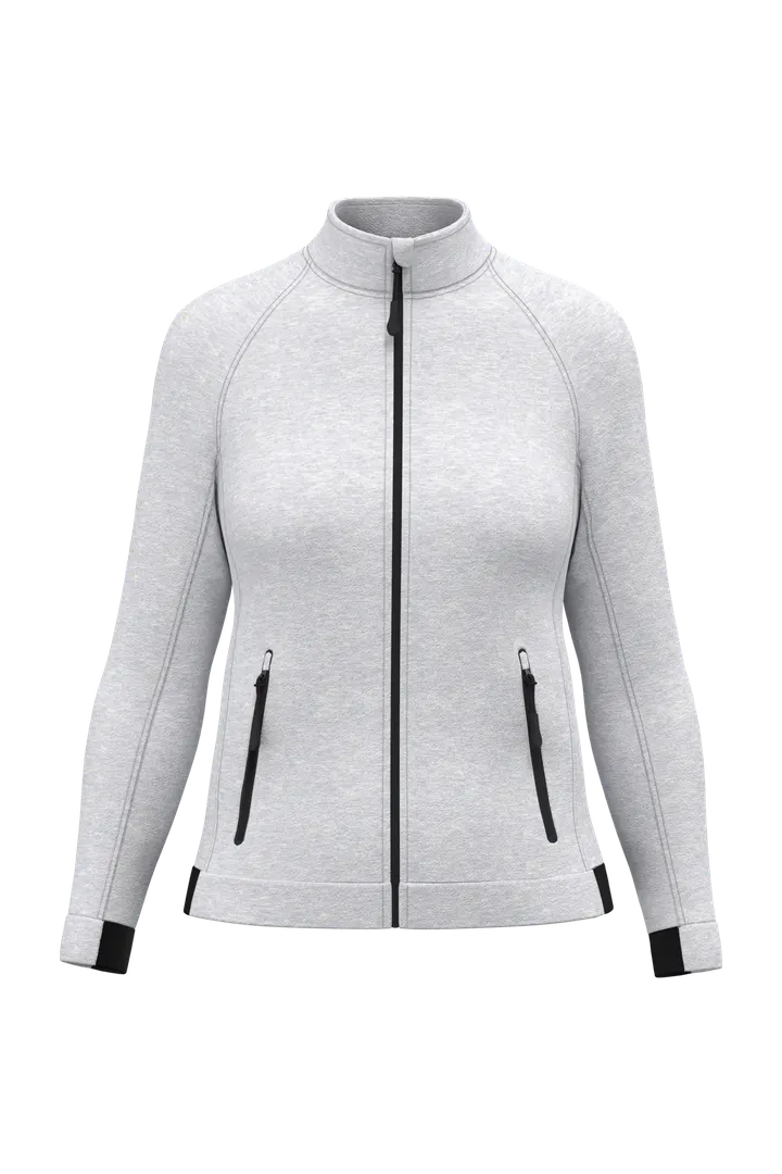 Damenjacke mit hochgeschlossenem Kragen Ash Heather