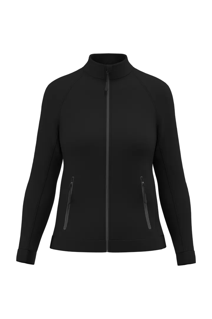 Damenjacke mit hochgeschlossenem Kragen Black