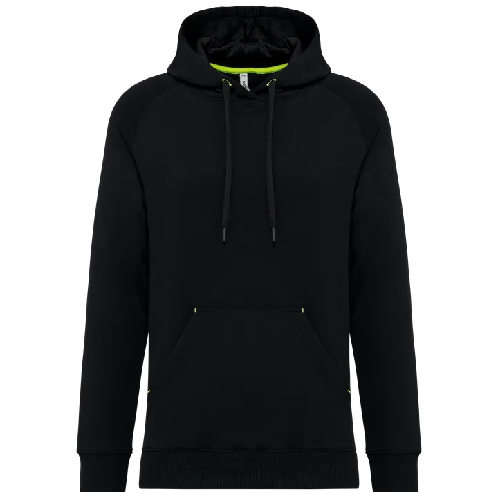 Unisex-sweatshirt mit Kapuze Black