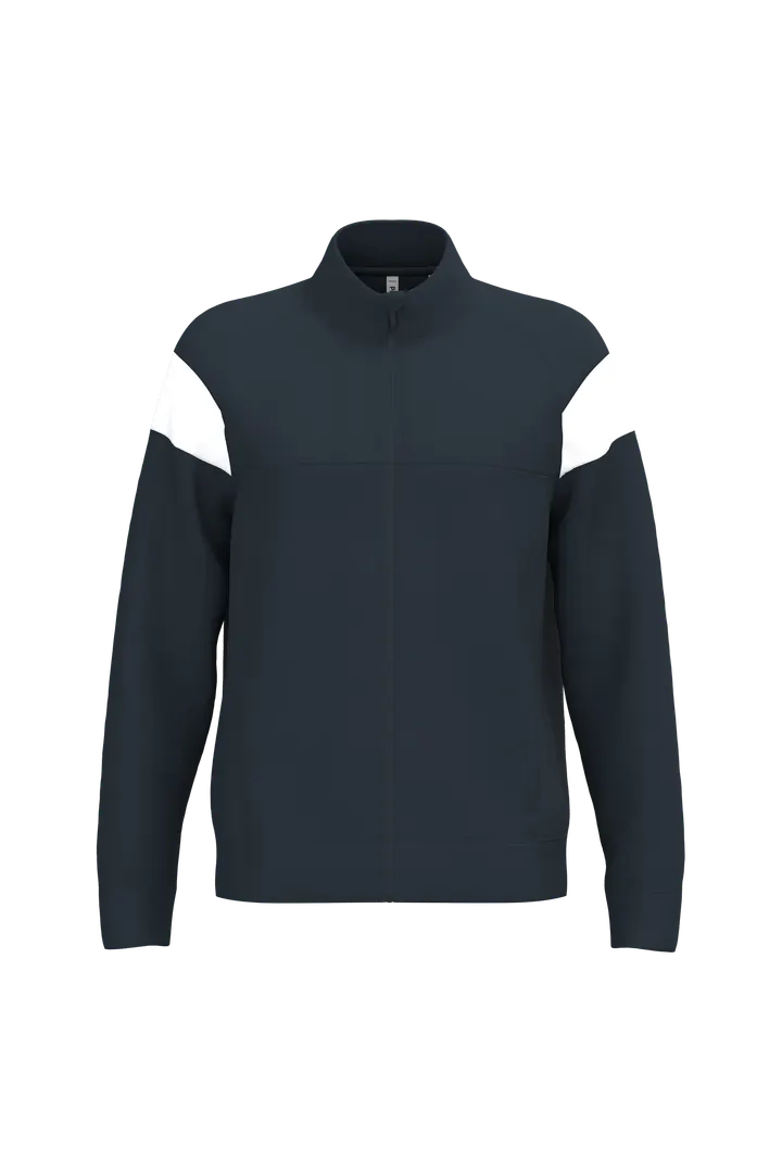 Unisex-Trainingsjacke mit Reißverschluss Navy