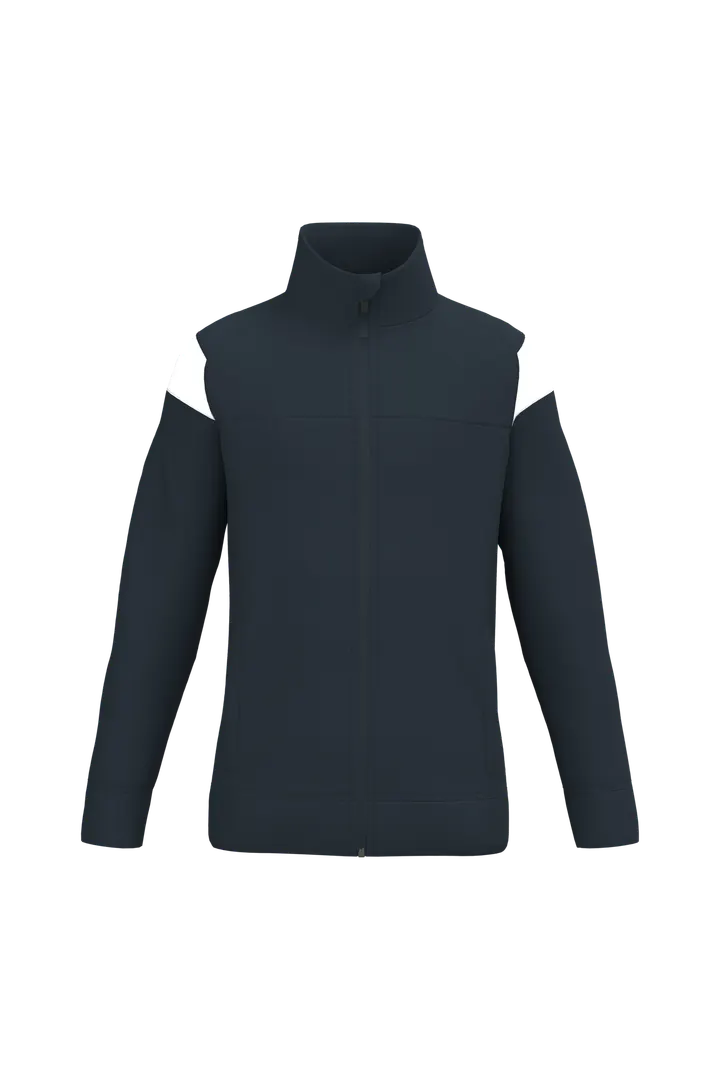 Kinder Trainingsjacke mit Reißverschluss Navy