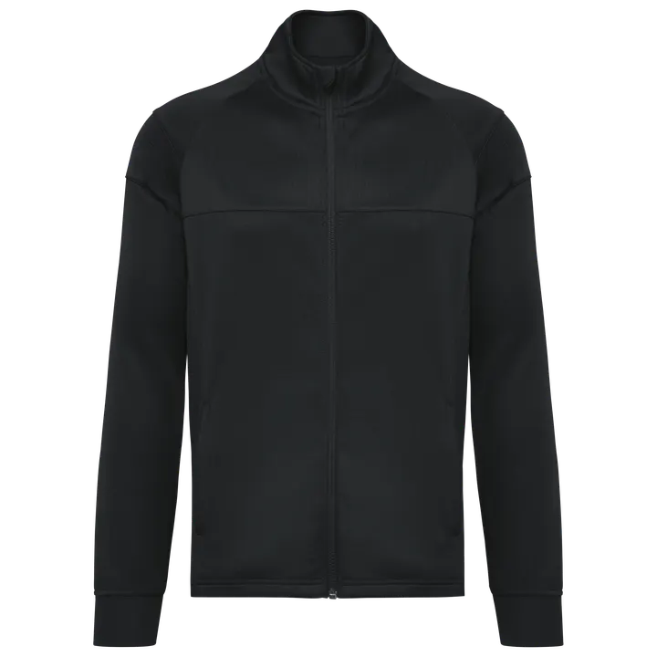 Veste de survêtement recyclée Premium unisexe Black
