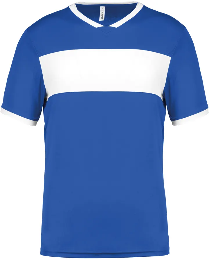Unisex-Multisport-Kurzarmtrikot Sporty Royal Blue / White