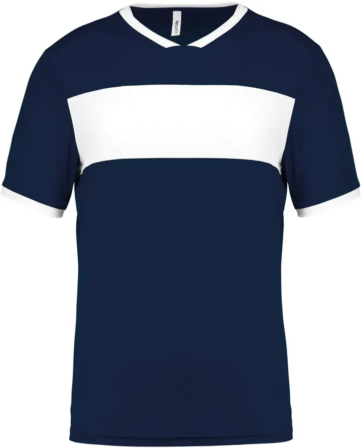 Kinder-Multisport-Kurzarmtrikot Sporty Navy / White