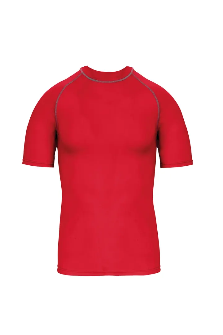 Kinder-Funktionsshirt Kurzarm und UV-Schutz Sporty Red