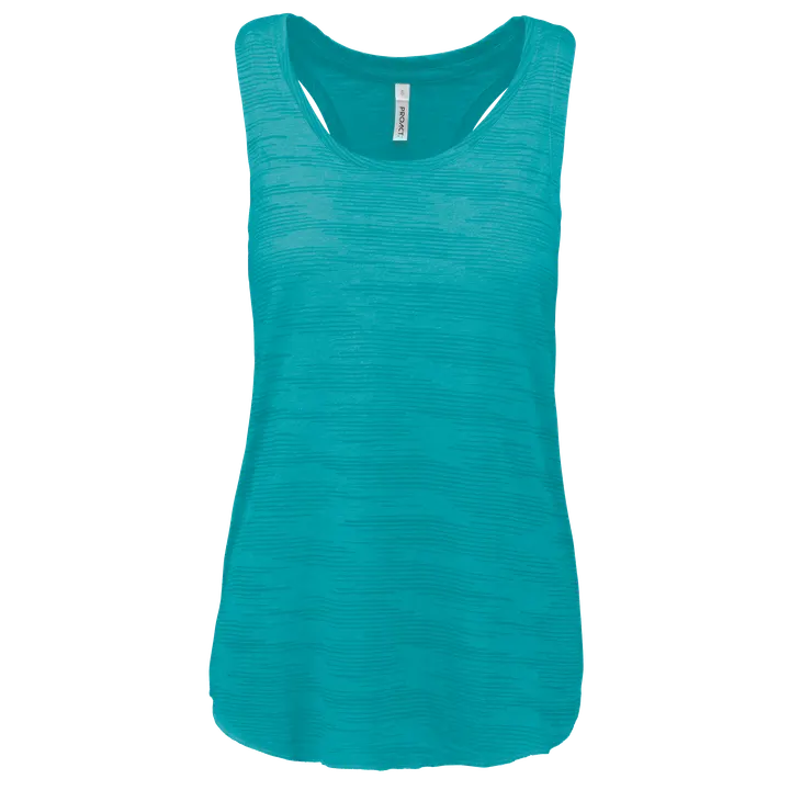 Damen-Sport-Top Light Turquoise
