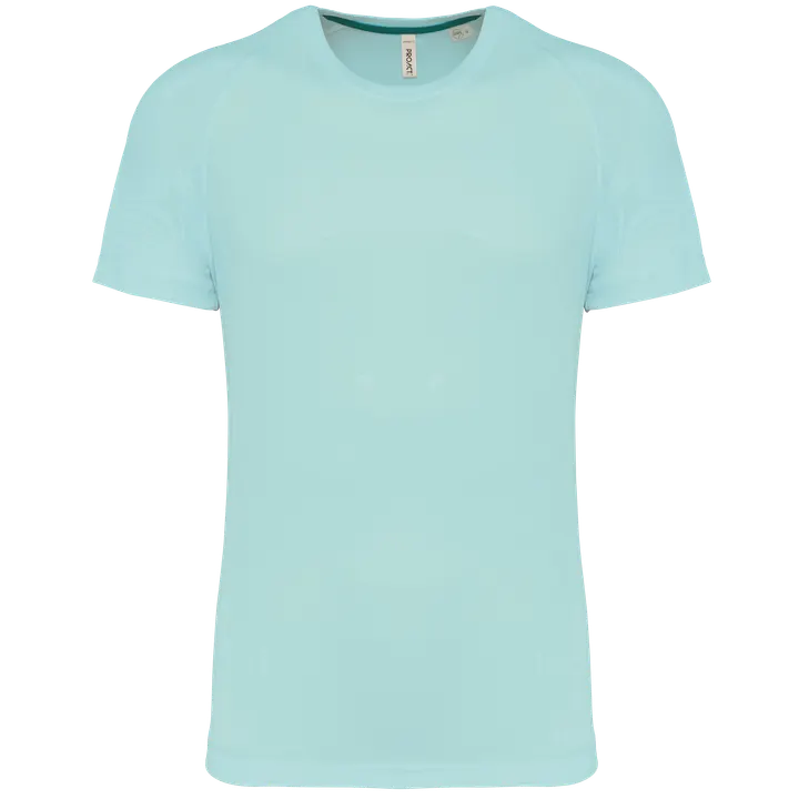 Herren-Sportshirt aus Recyclingmaterial mit Rundhalsausschnitt Ice Mint