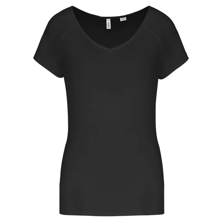 Umweltfreundliches Damen-Sportshirt Black