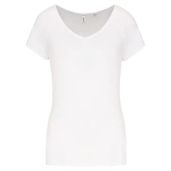 Umweltfreundliches Damen-Sportshirt White