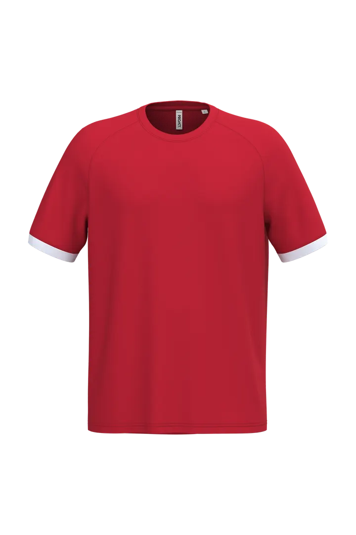 Unisex-Multisporttrikot aus Polyester Sporty Red / White