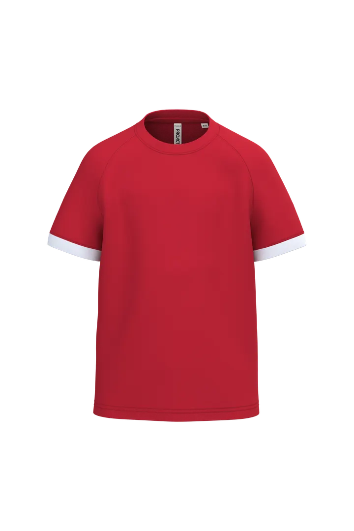 Kinder Multisporttrikot aus Polyester Sporty Red / White