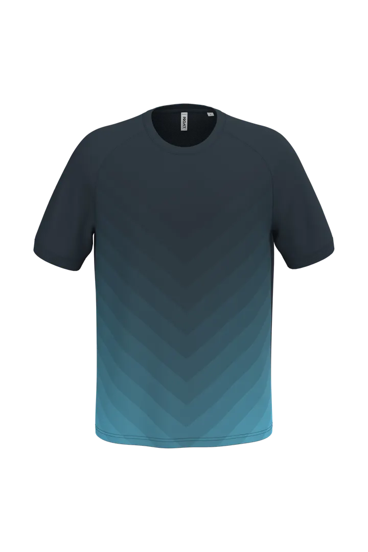 Unisex-Multisporttrikot aus sublimiertem Polyester Navy