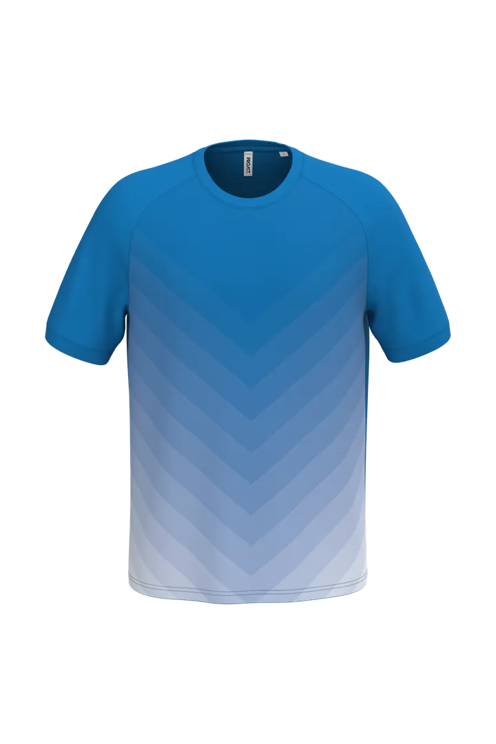 Unisex-Multisporttrikot aus sublimiertem Polyester Sporty Royal Blue