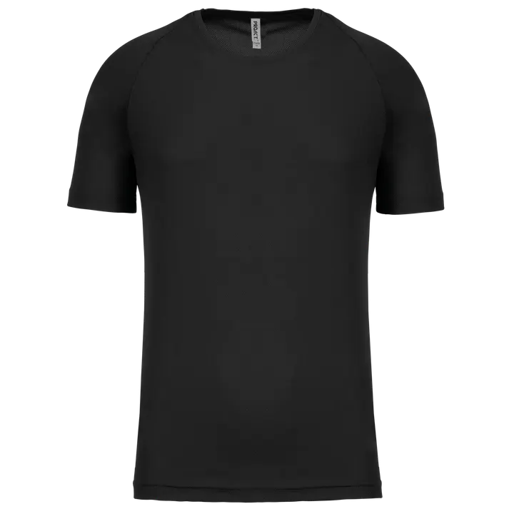 Kurzarm sportshirt Black