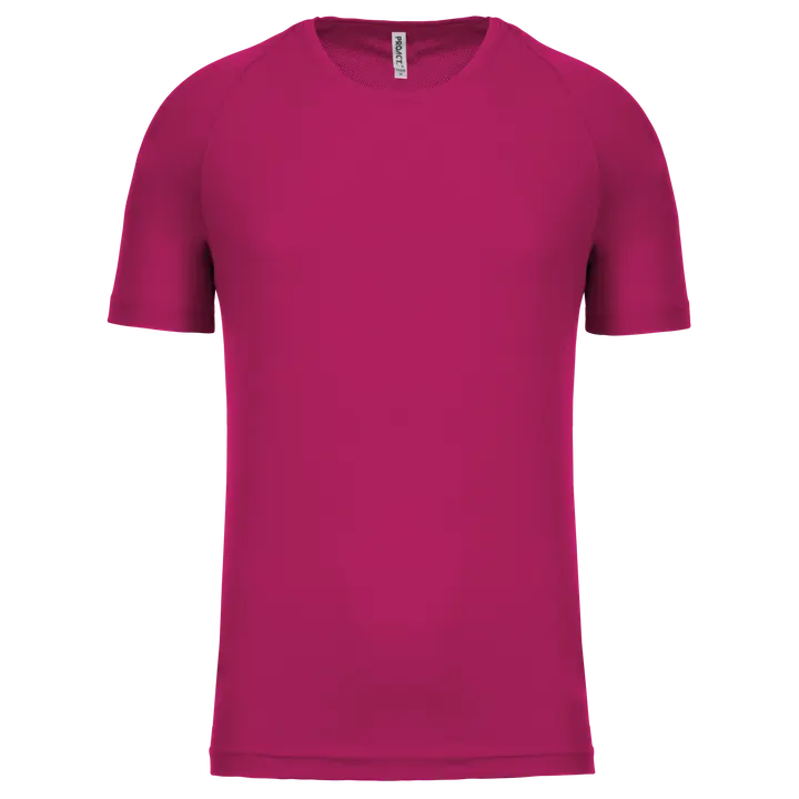 Kurzarm sportshirt Fuchsia