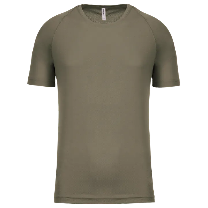 Kurzarm sportshirt Light Army Green